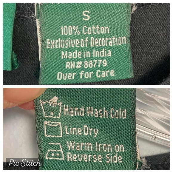 𝅺lemon Grass Studio Christmas Holiday Kitty Cat Long Sleeve T-Shirt Black Size S - Picture 7 of 12